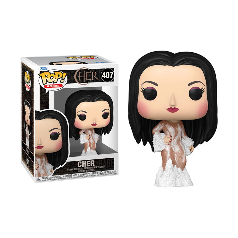 POP! FUNKO - ROCKS - CHER (MET GALA 1974)