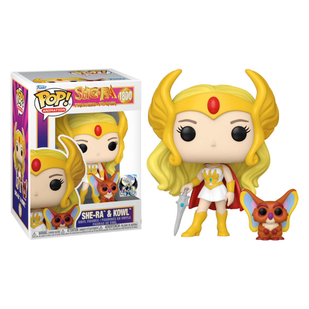 POP! FUNKO - SHE-RA: PRINCESA DO PODER - SHE-RA COM KOWL