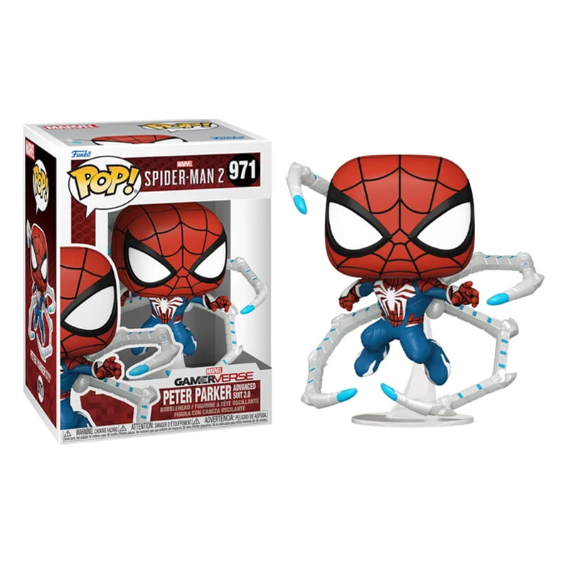 POP! FUNKO - SPIDER MAN 2 - PETER PARKER ADVANCED SUIT 2.0