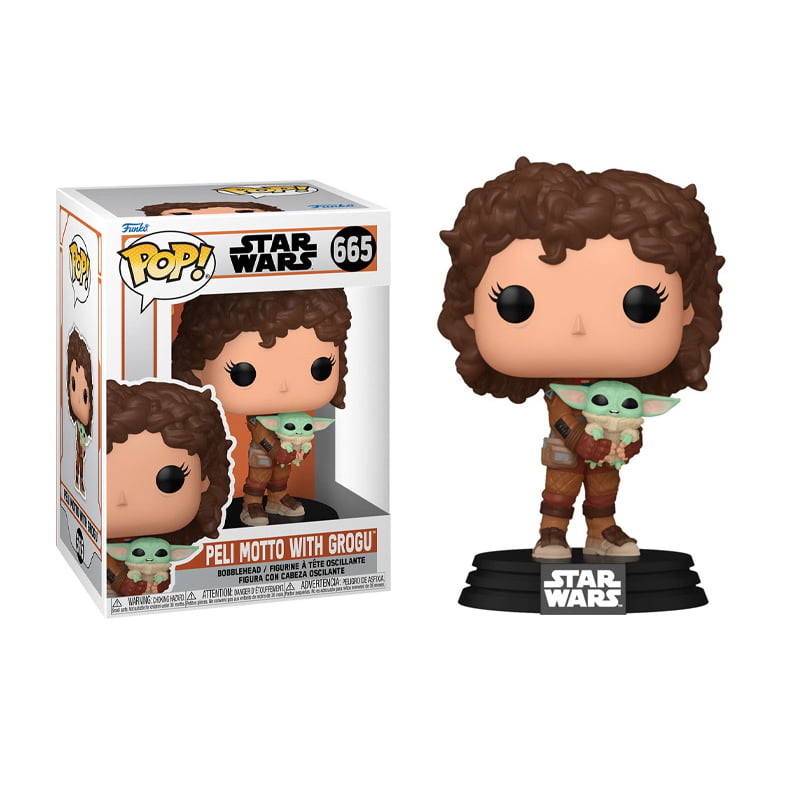 POP! FUNKO - STAR WARS - PELI MOTTO COM GROGU