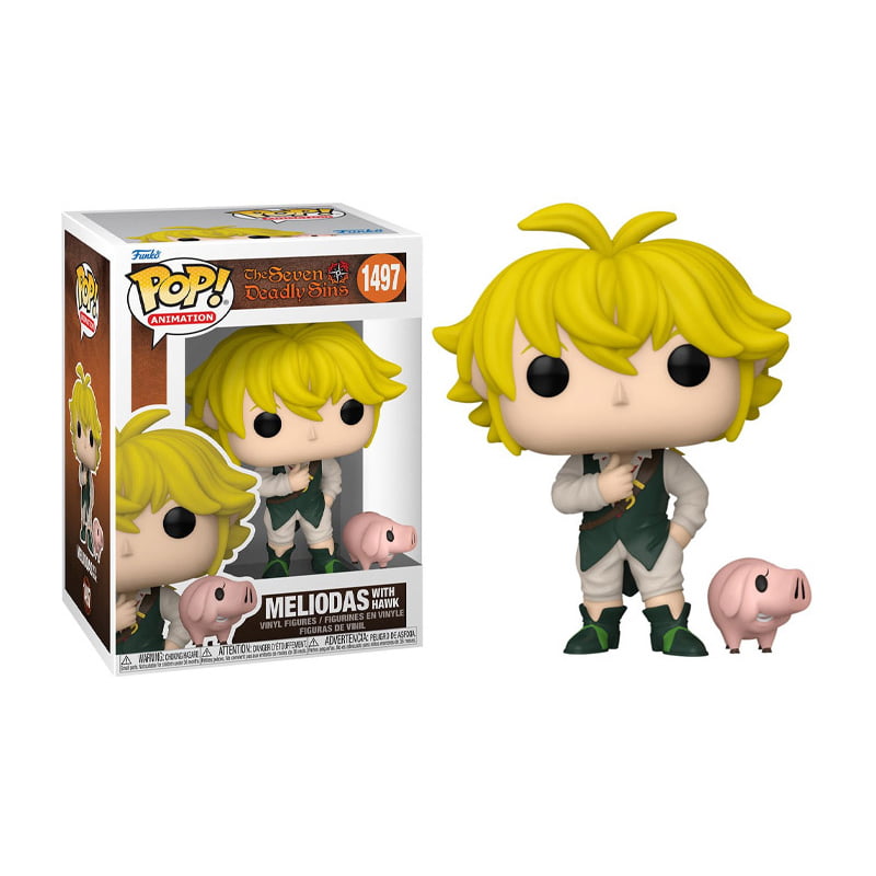 POP! FUNKO - THE SEVEN DEADLY SINS - MELIODAS AND HAWK