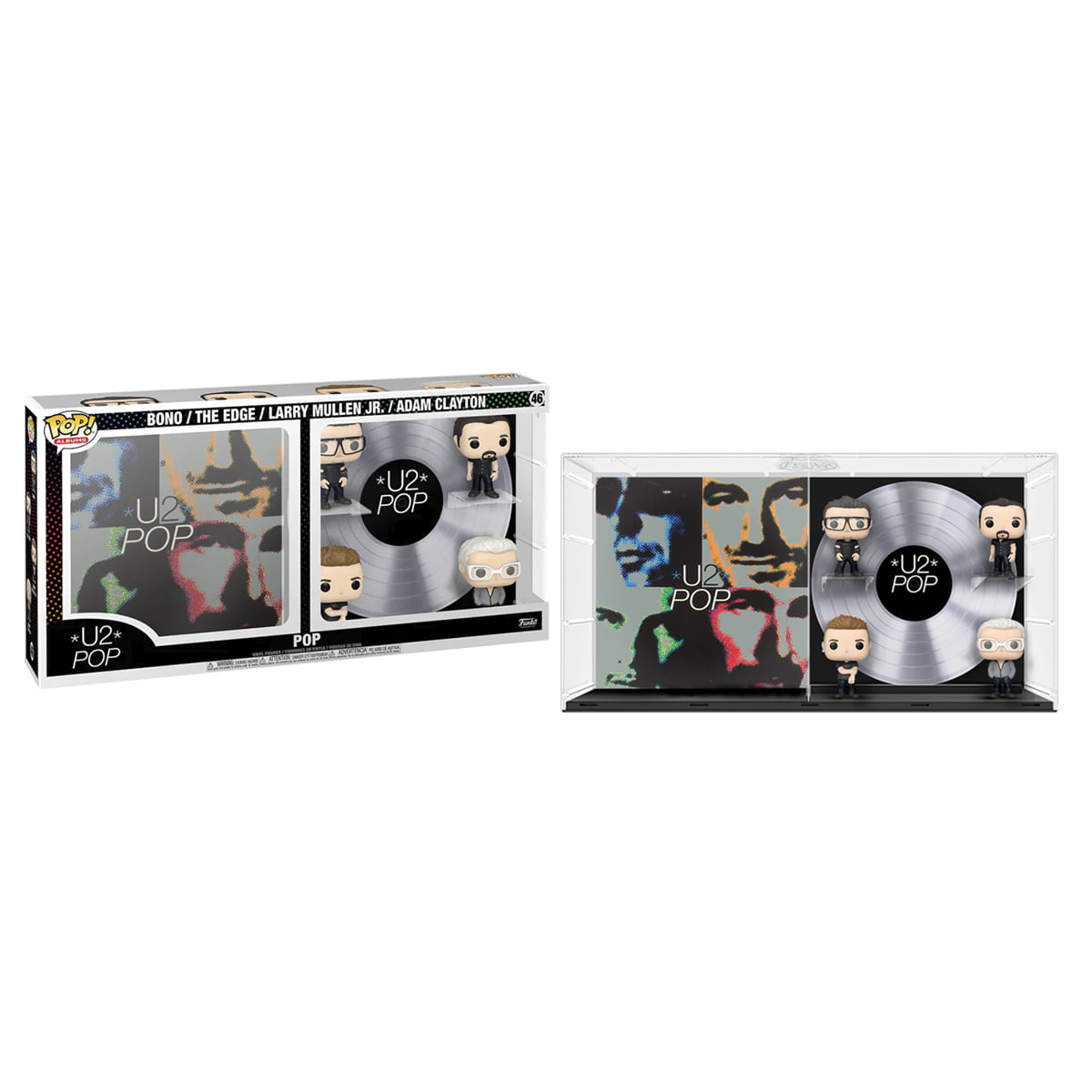 FUNKO POP! - U2 -  BONO / THE EDGE / LARRY / MULLEN JR / ADAM  CLAYTON