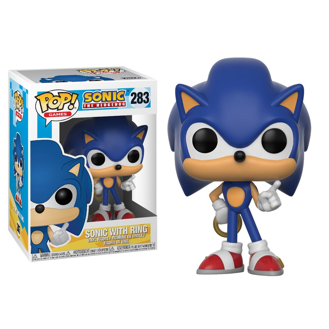 POP! FUNKO - SONIC THE HEDGEHOG - SONIC WITH RING