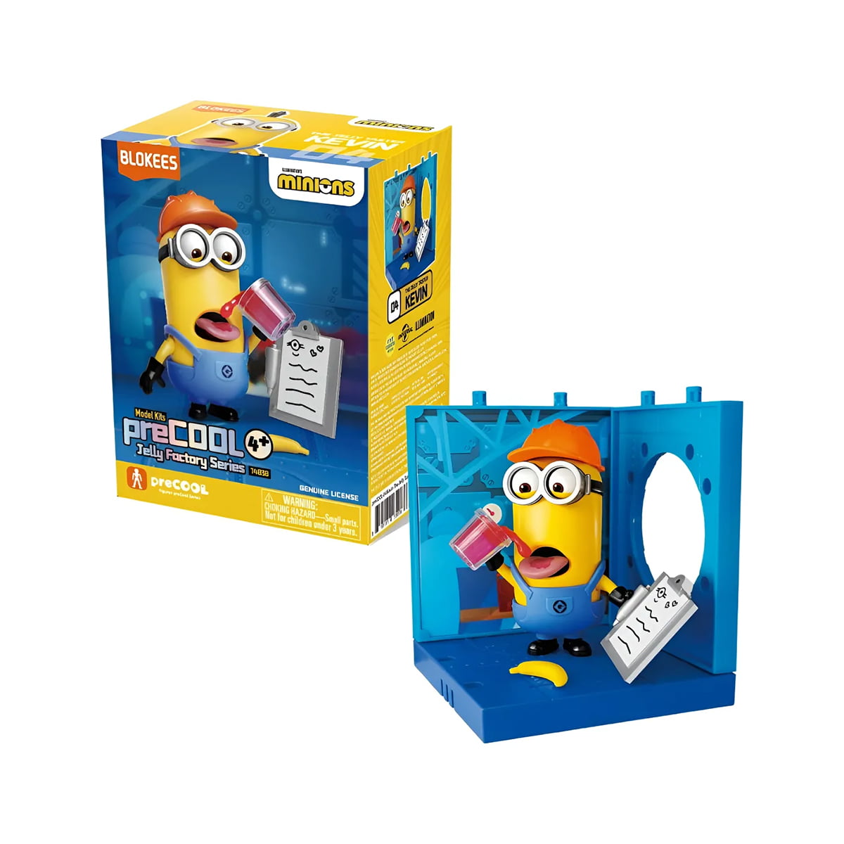 BLOKEES MINIONS PRECOOL JELLY FACTORY SERIES - KEVIN