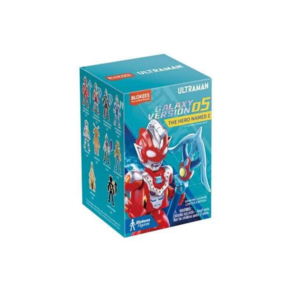BLOKEES ULTRAMAN - GALAXY VERSION 05 - THE HERO NAMED Z - FIGURA SORTIDA