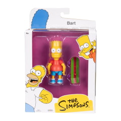 FIGURA ARTICULADA - OS SIMPSONS - BART COM SKATE