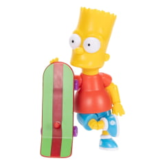 FIGURA ARTICULADA - OS SIMPSONS - BART COM SKATE