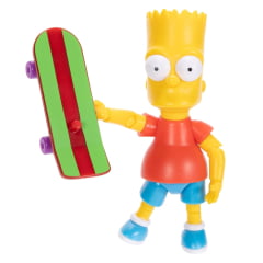 FIGURA ARTICULADA - OS SIMPSONS - BART COM SKATE