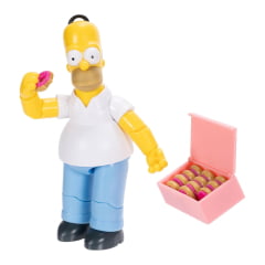 FIGURA ARTICULADA - OS SIMPSONS - HOMER COM DONUTS