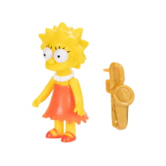 MINI FIGURA ARTICULADA - OS SIMPSONS - LISA SIMPSON