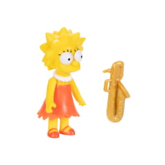 MINI FIGURA ARTICULADA - OS SIMPSONS - LISA SIMPSON