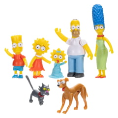 MULTIPACK FIGURAS ARTICULADAS - OS SIMPSONS - FAMÍLIA SIMPSONS