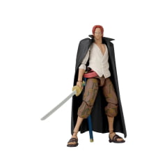ONE PIECE - BONECO ARTICULADO - SHANKS  - BANDAI 