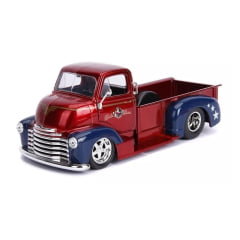 1952 - CHEVROLET COE PICK UP - MULHER MARAVILHA COM BONECO - 1/24