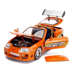 1995 - TOYOTA SUPRA - VELOZES E FURIOSOS - BRIAN COM BONECO - 1/18