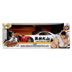 2002 - NISSAN SKYLINE GT-R R34 - STREET FIGHTER - RYU - COM BONECO - 1/24
