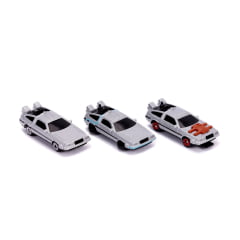 TE VOLTA PARA O FUTURO -  3 MINIATURA DE CARROS - TIME MACHINE 