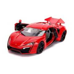 LYKAN HYPERSPORT - VELOZES E FURIOSOS - DOM COM BONECO - 1/18