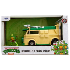 VAN PARTY WAGON - TARTARUGAS NINJA - DONATELLO COM BONECO - 1/24