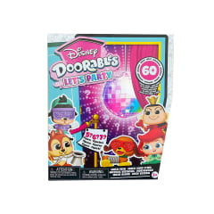 DOORABLES - DISNEY - LET'S PARTY - COM 5 FIGURAS 