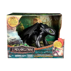COMO TREINAR O SEU DRAGÃO - ARTICULADO E COM SOM - BANGUELA  -  23 CM - SPIN MASTER 
