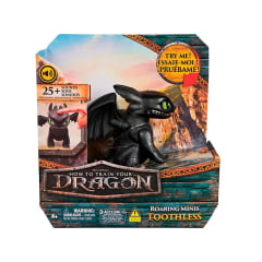 COMO TREINAR O SEU  DRAGÃO -  ARTICULADO E COM SOM - BANGUELA - 23 CM - SPIN MASTER 