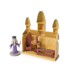 HARRY POTTER - BONECO ALBUS DUMBLEDORE COM CENÁRIO -  MINI   PLAYSET - SPIN MASTER  