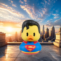 BONECO PATINHO - SUPERMEN
