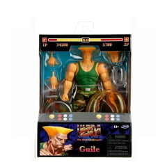 ULTRA STREET FIGHTER II - BONECO - ARTICULADO - GUILE - COM ACESSÓRIOS