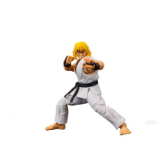 ULTRA STREET FIGHTER II - BONECO - ARTICULADO - KEN -  COM ACESSÓRIOS 