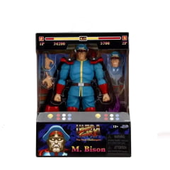 Ultra Street Fighter II - BONECO - ARTICULADO - M. BISON - COM ACESSÓRIOS 