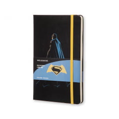Caderno Moleskine Edição Limitada, Batman Vs Superman , Versão Batman, Capa Dura, Pautado, Grande