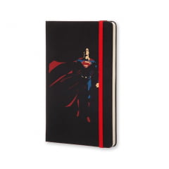 Caderno Moleskine Edição Limitada, Batman Vs Superman , Versão Superman, Capa Dura, Pautado, Grande