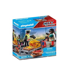 PLAYMOBIL - CITY ACTION - FISCAL ALFANDEGARIO - 70775