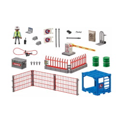 PLAYMOBIL - CITY ACTION - ARMAGEM  DE CARGAS - 70773