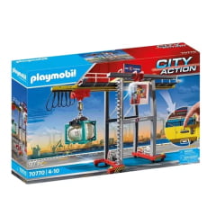 PLAYMOBIL - CITY ACTION - GUINDASTE DE CARGA   - 70770