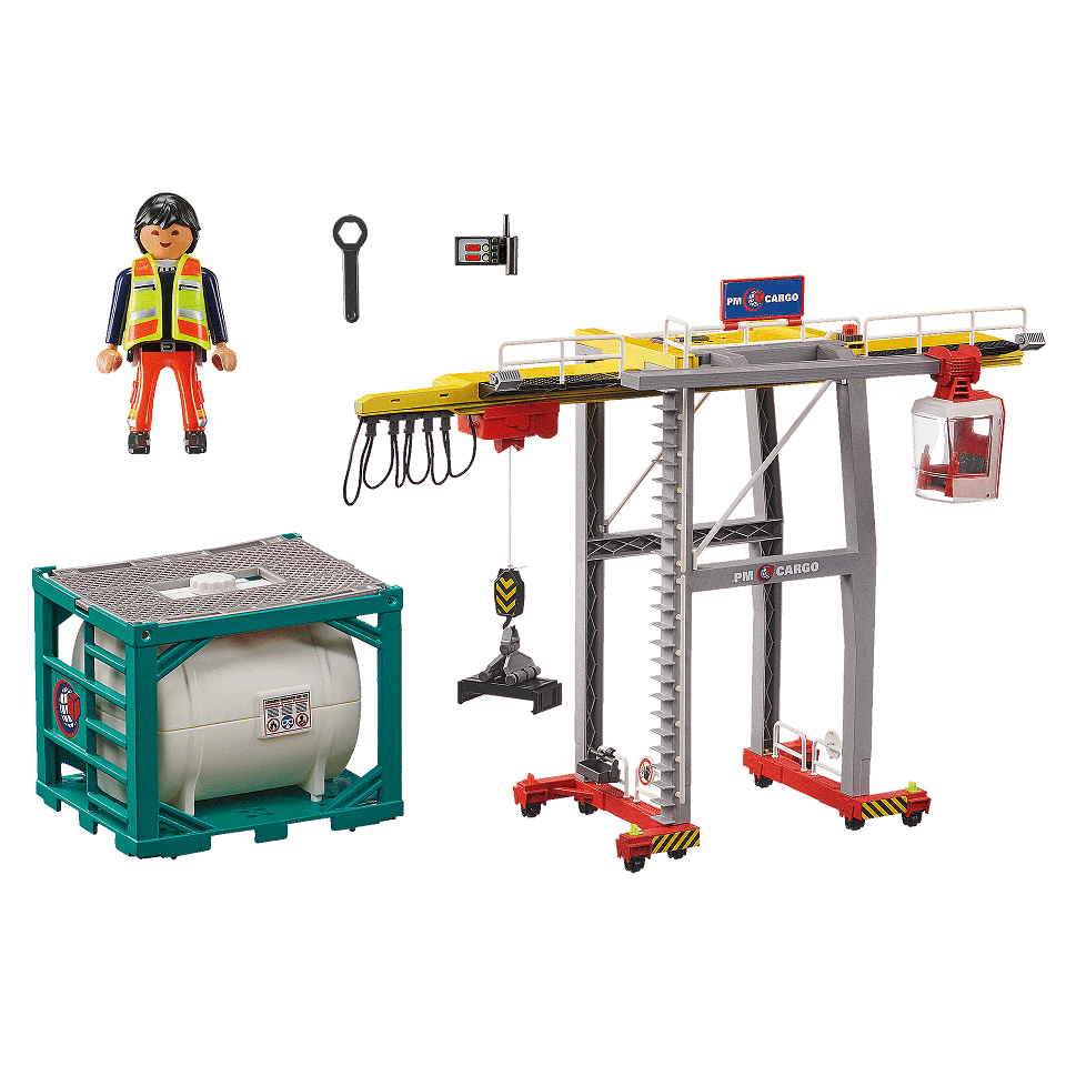 PLAYMOBIL - CITY ACTION - GUINDASTE DE CARGA   - 70770