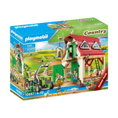 PLAYMOBIL - COUNTRY - FAZENDA COM ANIMAIS PEQUENOS - 70887