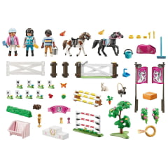 PLAYMOBIL - COUNTRY - TORNEIO DE EQUITAÇÃO - 70996