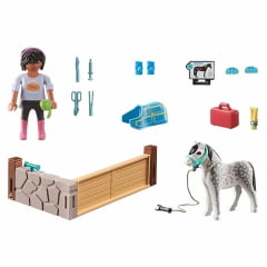 PLAYMOBIL - HORSES OF WATERFALL - TERAPEUTA DE CAVALOS - 71497