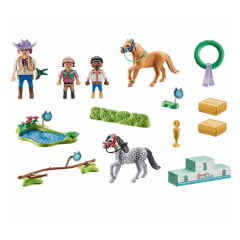 PLAYMOBIL - HORSES OF WATERFALL - TORNEIO DE PONEIS - 71495