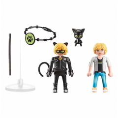 PLAYMOBIL - MIRACULOUS - ADRIEN E CAT NOIR - 71337