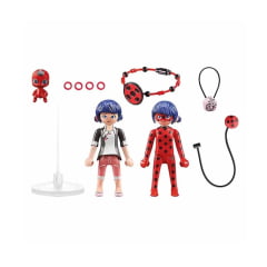 PLAYMOBIL - MIRACULOUS - MARINETE E LADYBUG - 71336