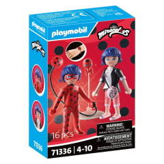 PLAYMOBIL - MIRACULOUS - MARINETE E LADYBUG - 71336