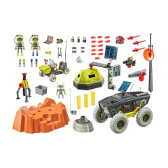 PLAYMOBIL - SPACE - EXPEDIÇÃO MARTE COM VEÍCULO - 70888