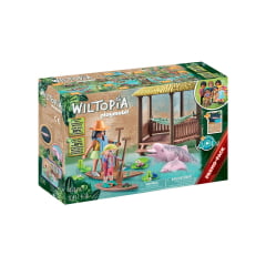 PLAYMOBIL - WILTOPIA - PASSEIO REMO COM GOLFINHOS - 71143