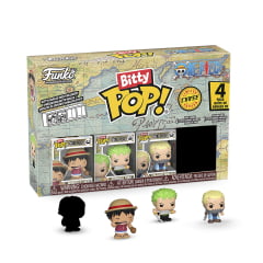 BITTY POP! - ONEPIECE - MONKEY D. LUFFY  - RORONOA ZORO - AXE-HAN MORGAN - MISTERY