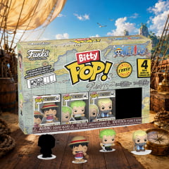 BITTY POP! - ONEPIECE - MONKEY D. LUFFY  - RORONOA ZORO - AXE-HAN MORGAN - MISTERY