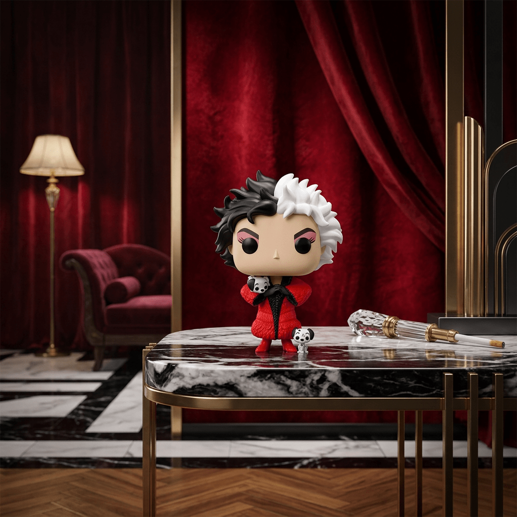 FUNKO POP! - 101 - DALMATAS - CRUELLA - DE - VIL - 1996