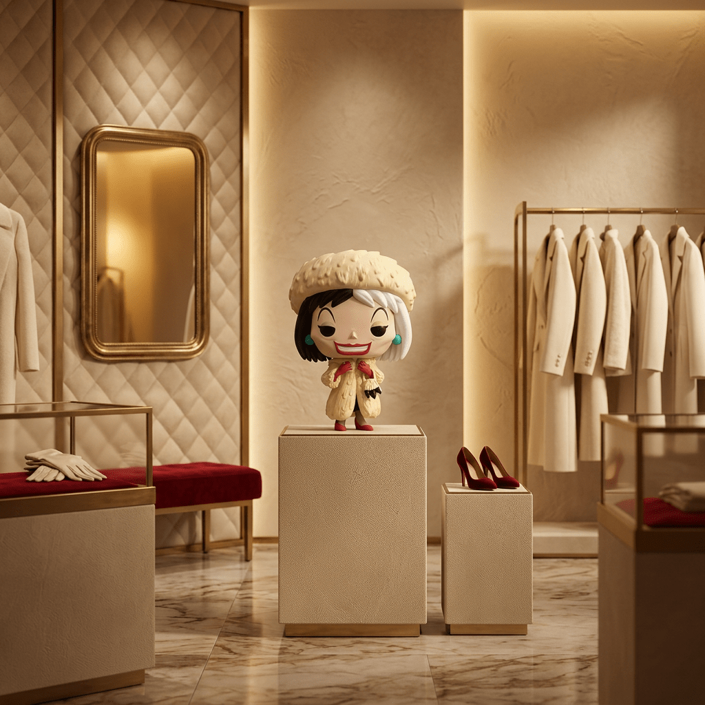 FUNKO POP! - 101 - DALMATAS - CRUELLA - DE - VIL
